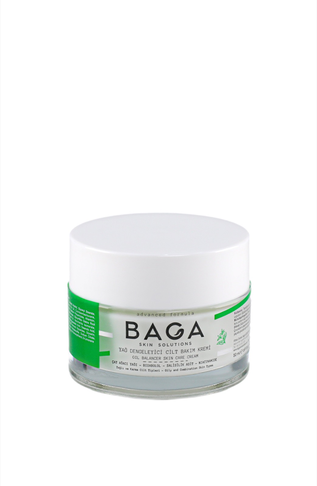 Yağ Dengeleyici Çay Ağacı Kremi 50 ml
