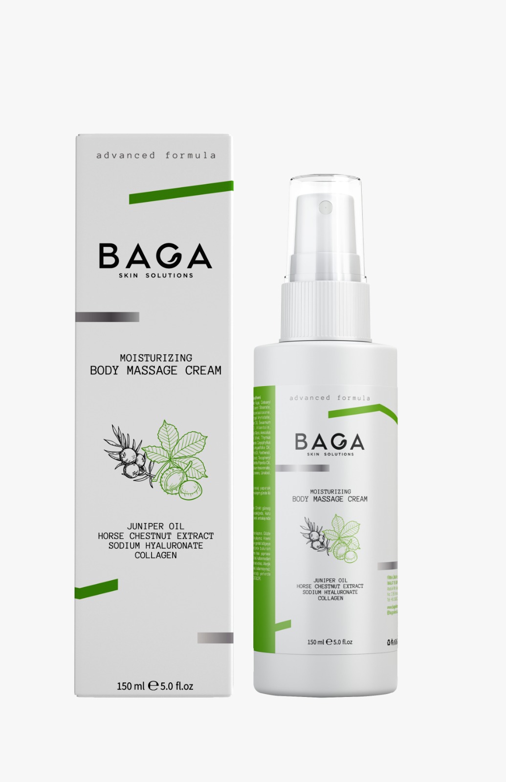 Bitkisel Karışımlı Vücut Masaj Kremi 150 ml — 4