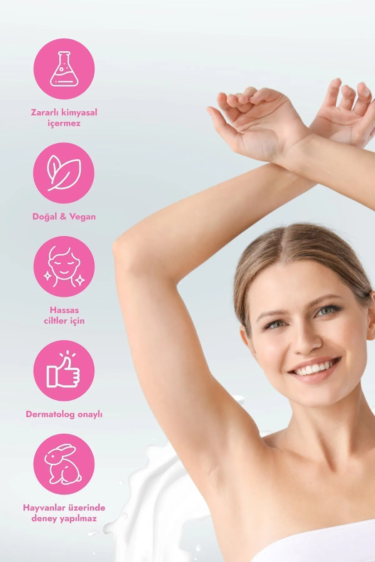 Beyazlatıcı & Koku Önleyici Roll-on 50 ml — 2