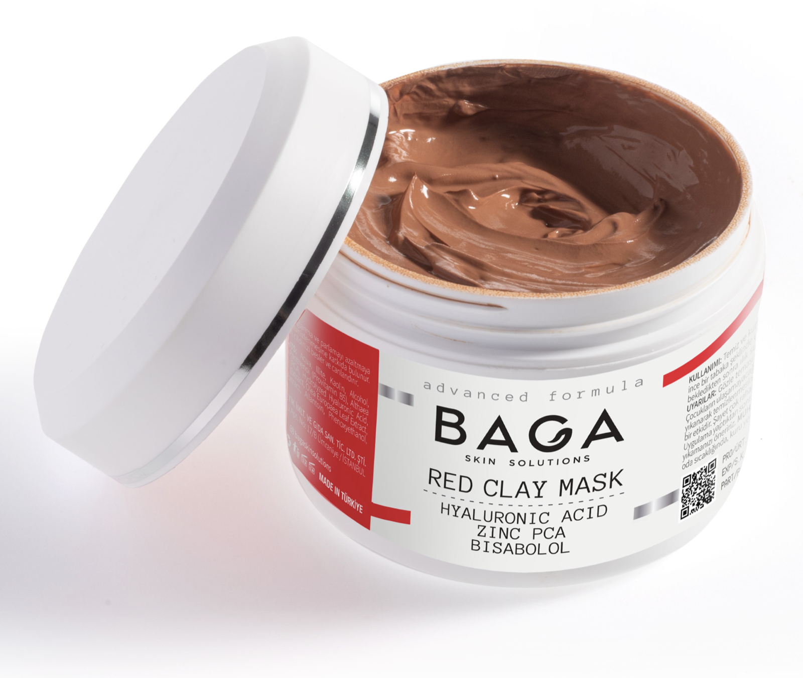 Kırmızı Kil Maskesi 100ml — 2